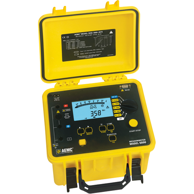 AEMC 6505 5kV Megohmmeter